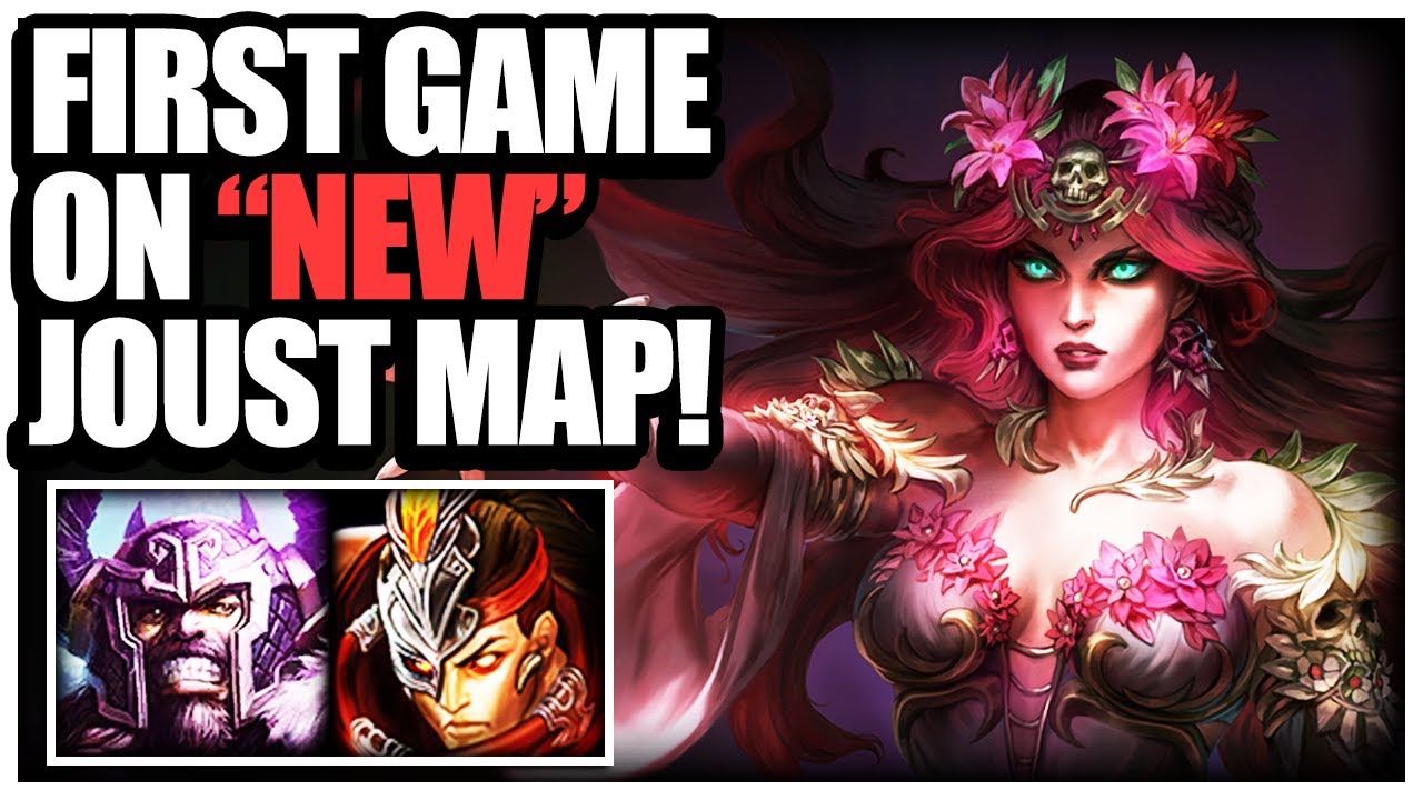 FIRST RANKED JOUST GAME ON NEW (OLD) MAP?! - Joust - Smite