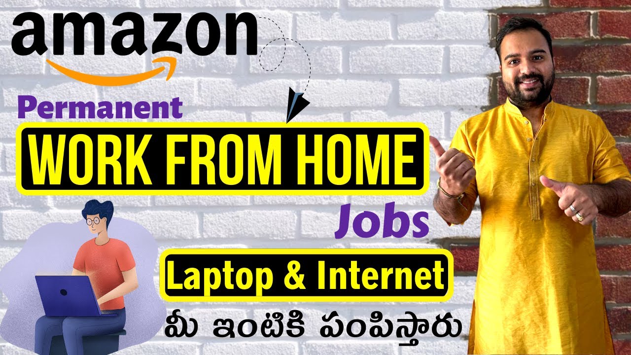 Telugu Work from Home Jobs for 12th Pass with Laptop | Enjoy Permanent Remote Work Opportunities