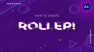 After Effects Tutorial   Rolling Typography Motion Graphics in After Effects