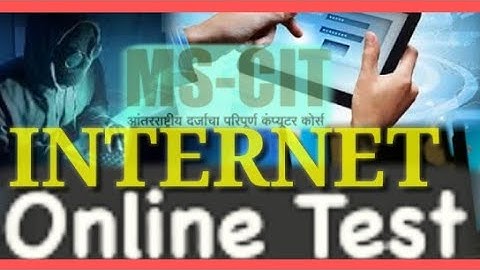 How to mscit course demo exam internet questions information practice test online?