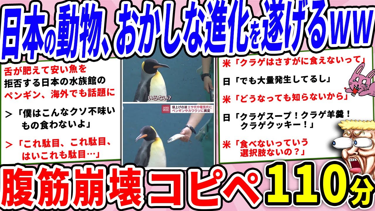 日本のアニマルたち、おかしな進化を遂げて海外が驚愕ｗｗ
