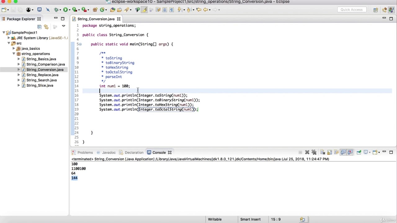 6 String Conversion Operations - YouTube