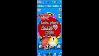[Full] Let's play tables: Razor in 9 ball mode🩶 screenshot 3