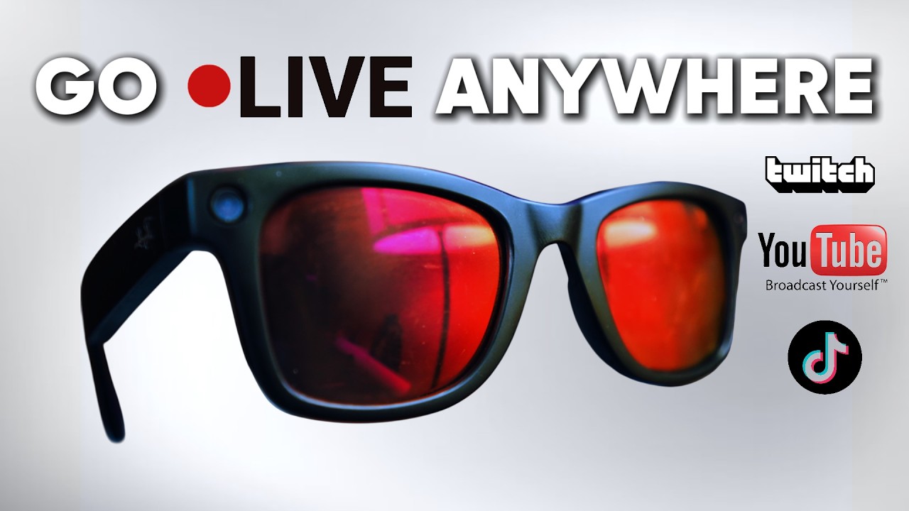 NEW Ray Ban Meta Livestream to YouTube, TikTok, Twitch And More!