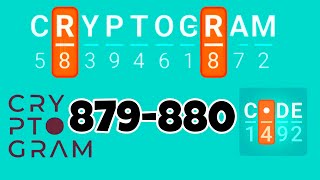 CRYPTOGRAM level 879 880