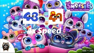 Smolsies Game Christmas Update All Pets Smolsies - My Cute Pet House Tutotoons 4X Speed