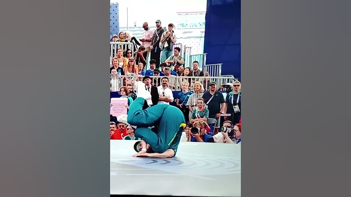 Aussie breakdancing Olympics (The Snake Move)