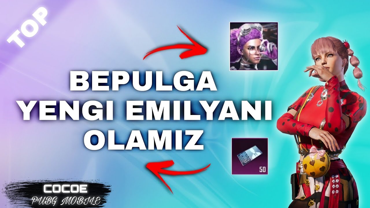 🤩 BEPULGA EMILIYA PERSANAJNI OLAMIZ / 🔥 PUBG MOBILE