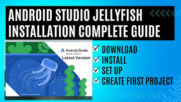 Android Studio Jellyfish Installation on windows 10/11 complete Guide|| Create First Project