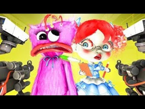 Стал КИСИ МИСИ ПРОТОТИПОМ (ЭКСПЕРИМЕНТ 1-0-0-7 Poppy Playtime Хаги Ваги Хоррор 3D Анимация)