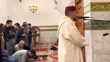 صيغة مغربية من صلاة التراويح "سور الروم-لقمان" - الليلة 20 من رمضان للقارئ توفيق النوري/ مسجد الرضى