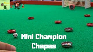 ¿Cómo hacer un campo de juego para mini chapas de fútbol? screenshot 3