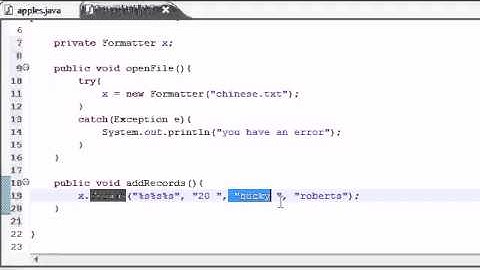 Part 80: Java Programming Tutorial - Writing to Files .