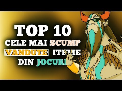 TOP 10 CELE MAI SCUMP VANDUTE ITEME DIN JOCURI