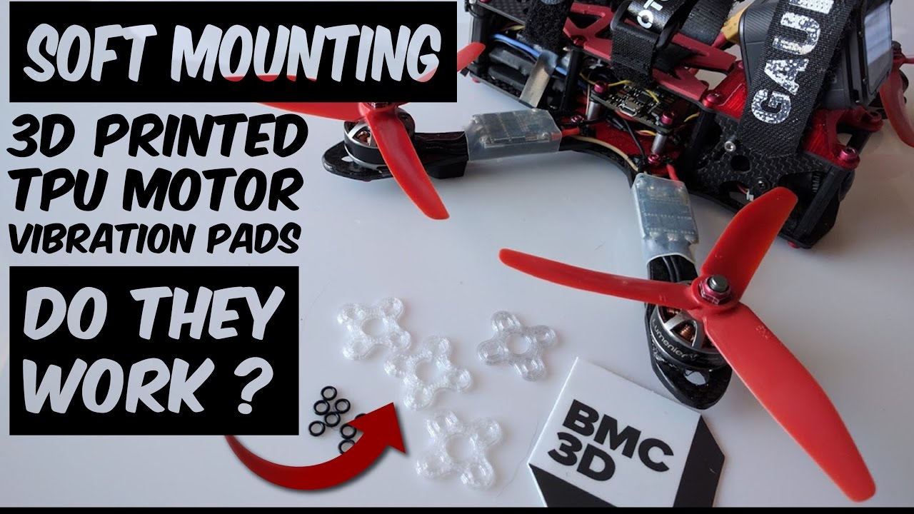 Ultimate way to SOFT MOUNT your motors for FPV, DOES IT WORK? - YouTube
