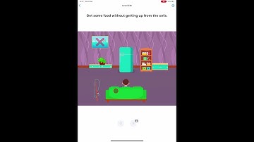 Easy Game - Brain Test Level 336 - Get some food without getting up from the sofa