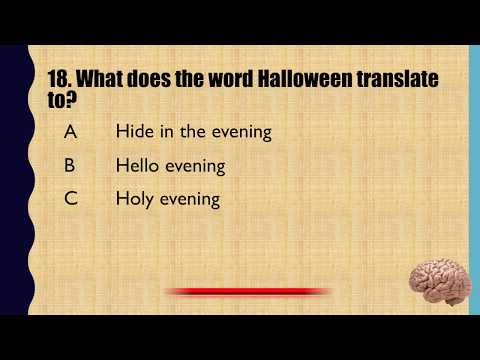 20 Trivia Questions (General Knowledge) No. 34