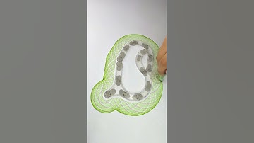 Relax and Sleep with Hypnotic ASMR Spirograph Patterns… #asmr #art #satisfying #spirograph