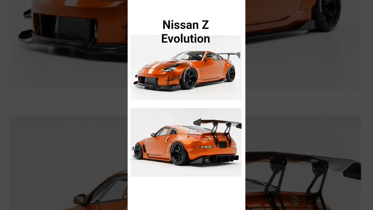 Z-Car Evolution: Datsun to Nissan Z - 7 Generations of Widebody Legends!