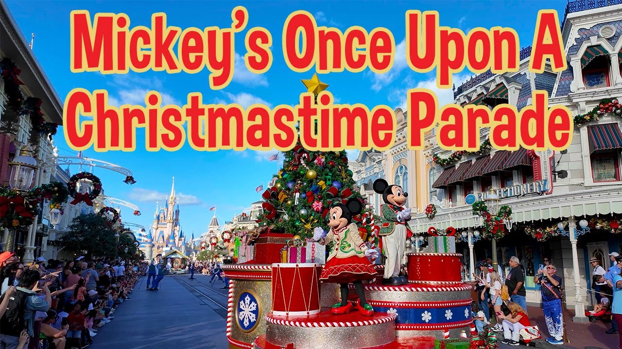 Mickey's Once Upon a Christmastime Parade - Daytime