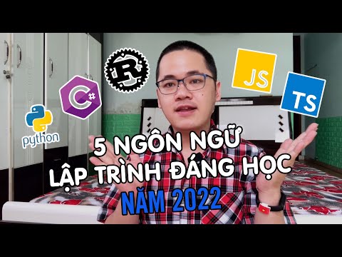 Video Top 5 Ngôn Ngữ Lập Trình đáng học trong năm 2022 - youtube