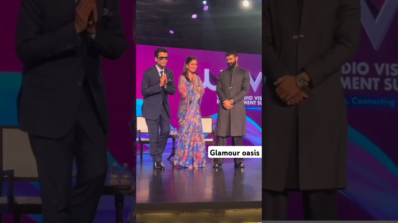 Karan, Kareena & Vijay Deverakonda Slay at WAVES Summit 2025!
