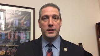 U.S. Rep. Tim Ryan reacts to Donald Trump's inauguration speech