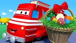 Velikonoce: velikonoční vlak - Vláček Troy ve Městě Aut 🚄 Náklaďáky pro děti