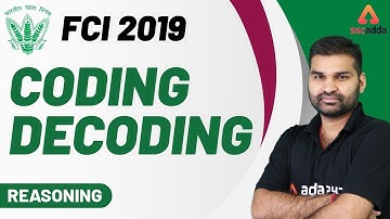 FCI 2019 | Reasoning | Coding Decoding Reasoning Tricks
