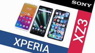 Распаковка Sony Xperia XZ3 и тест камеры