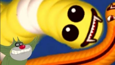 Worms zone io Snake Game android iOS OGGY with Jack comedy