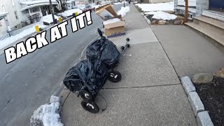 Trash Picking Look What's Out After a Snow Week!  Ep. 866