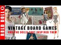 Vintage Dolls And Board Games