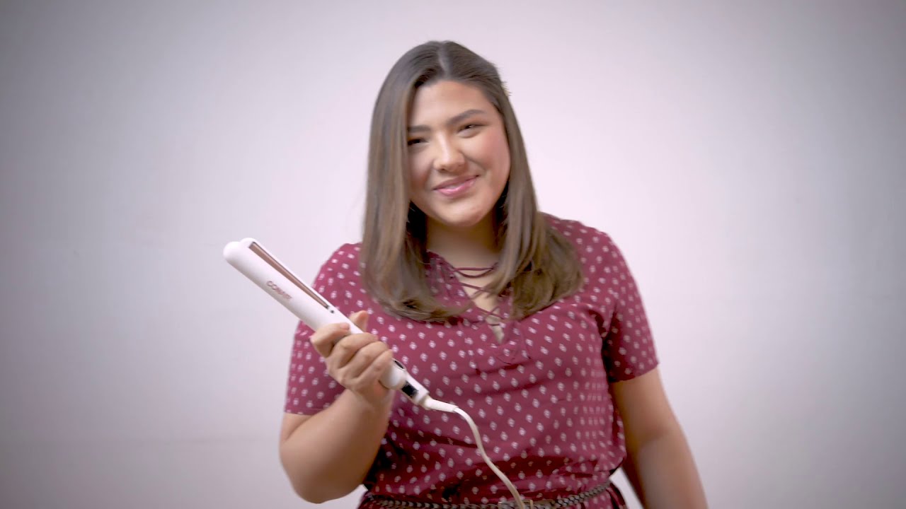 Conair | Plancha Alisadora CS221 Double Ceramic™ - YouTube