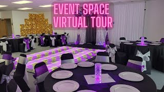 Event Hall Vitural Studio Tour | Event Space Rental | Party Rental Business | Moguls Palace