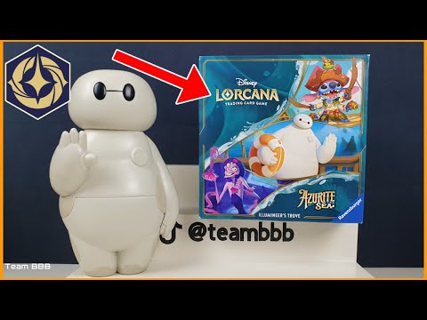 DISNEY LORCANA AZURITE SEA! Can we find any BAYMAX cards