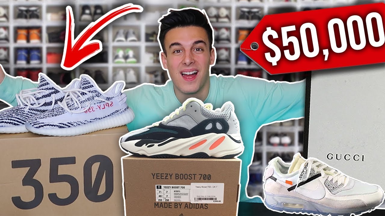 HYPEBEAST Sneaker Collection *2019 Edition* (Yeezy, Jordans, Off White)