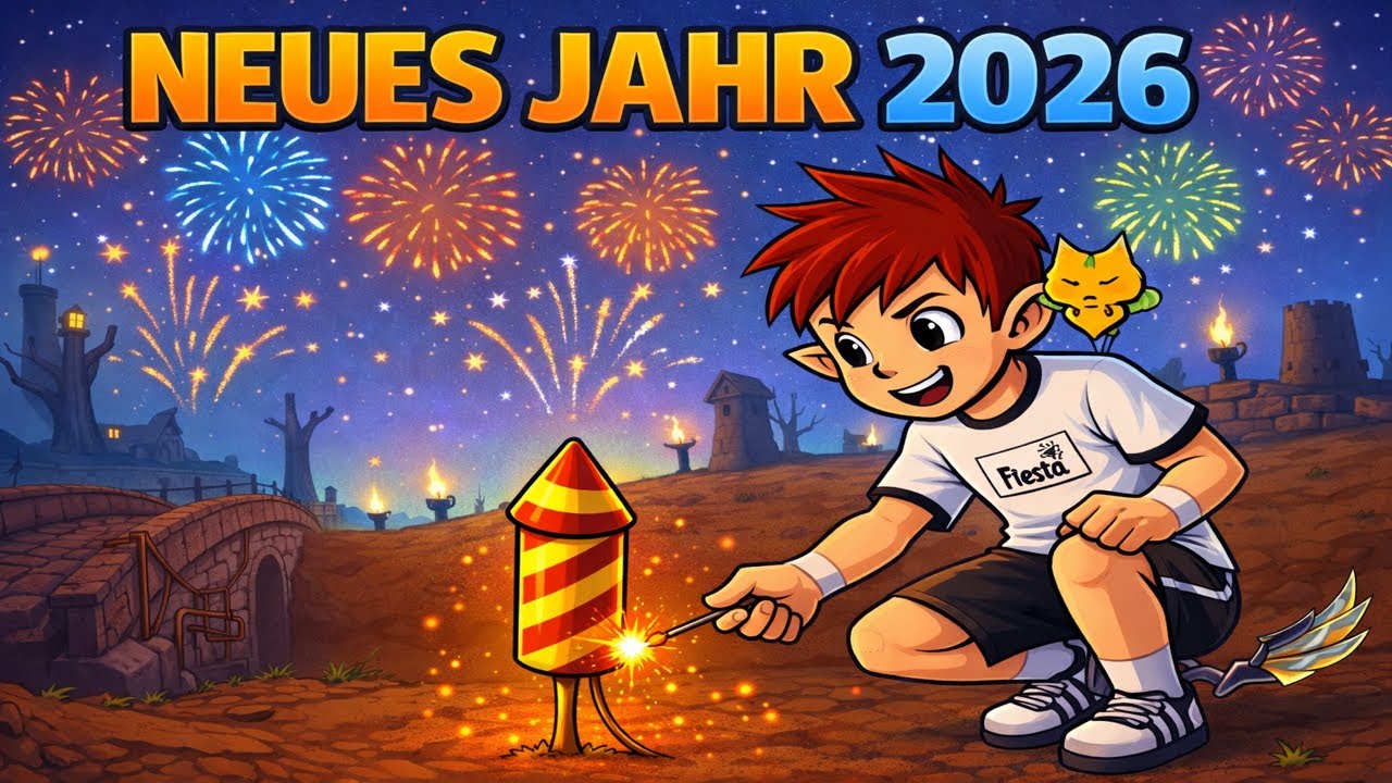 DAS JAHR 2026 KANN BEGINNEN | Fiesta Online