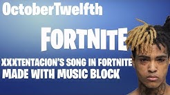 sad by xxxtentacion made with fortnite music block with island code duration 1 03 - best fortnite island codes music