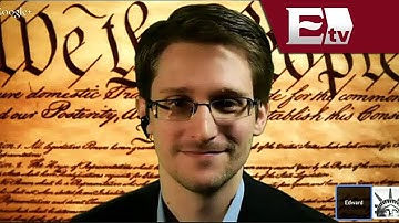 Edward Snowden confiesa que no tiene remordimientos por filtraciones/ Hacker Paul Lara