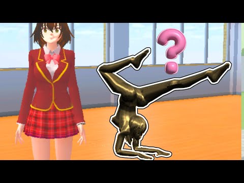 What happens to the Bronze Statue and Plaster Girl at Midnight in Sakura School Simulator?