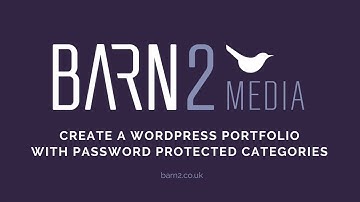 Create a WordPress Portfolio + Password Protected Categories