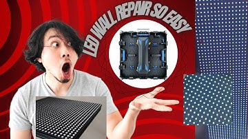 How to repair the led wall module panel || How  to change led wall module lamps.