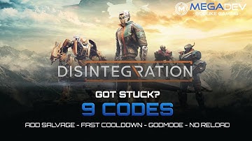 DISINTEGRATION Cheats: Salvage, Upgrade Points, Godmode, No Cooldown, ... | Trainer by MegaDev