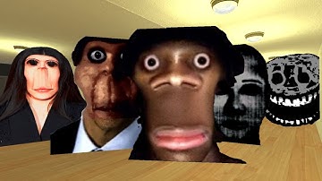 POV HI MY NAME IS AUUGHH ROSHALIA AND OBUNGA NEXTBOTS #nextbots #gmod #rbdgaming1m