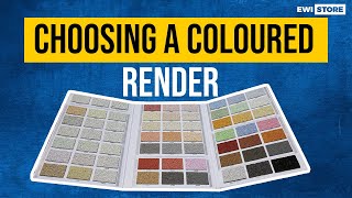 Choosing a coloured render