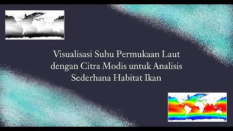 Visualisasi Suhu Permukaan Laut dengan Citra Modis untuk Analisis Sederhana Habitat Ikan