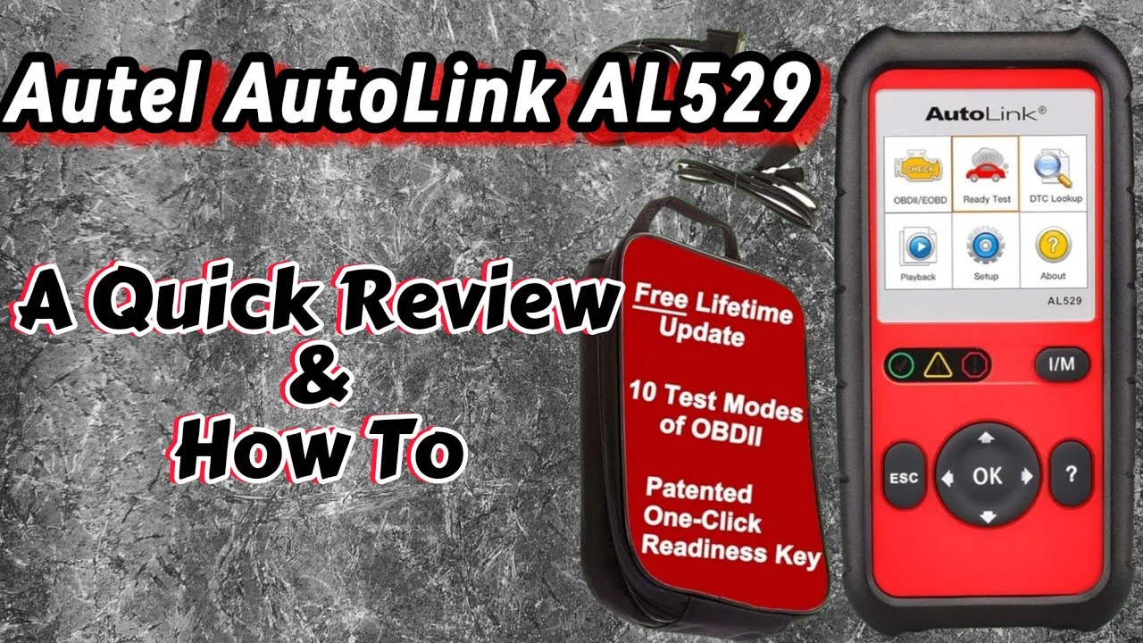 Autel Autolink AL529 - Automotive Scan Tool and Code Reader - A