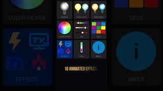 Control your Genaray RGB lights with the RGB Series App screenshot 2