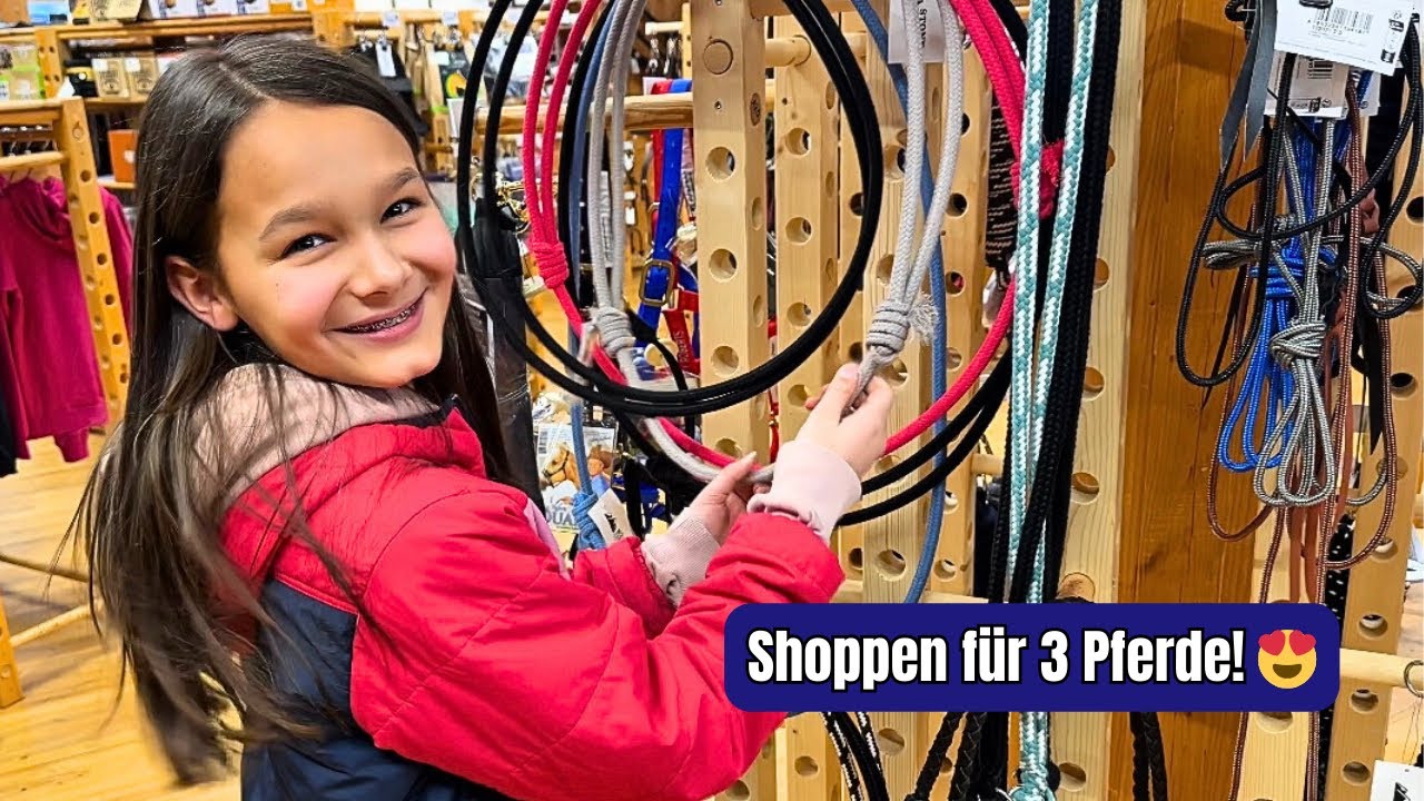 Krämer Shopping Tour 🛒🐎 | Einkauf für unsere 3 Pferde 